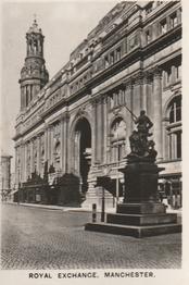 1936 R.J. Lea Famous Views #48 Royal Exchange, Manchester Front