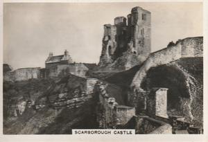 1936 Pattreiouex Sights of Britain (Second Series) #7 Scarborough Castle Front