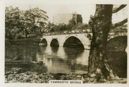 1938 Senior Service The Bridges of Britain #7 Tanworth Bridge Front