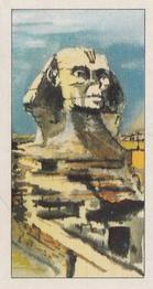 1962 Barratt Wonders of the World #35 Sphinx Front