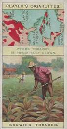 1908 Player's Products of the World #4 Tobacco Front