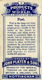 1908 Player's Products of the World #6 Port Back