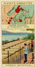 1908 Player's Products of the World #15 Macaroni Front