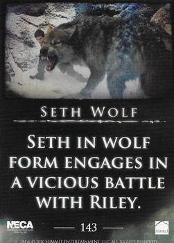 2010 NECA Twilight Eclipse Series 2 #143 Seth Wolf Back
