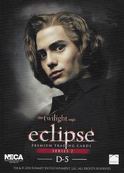 2010 NECA Twilight Eclipse Series 2 - The Cullens Puzzle #D-5 Jasper Back