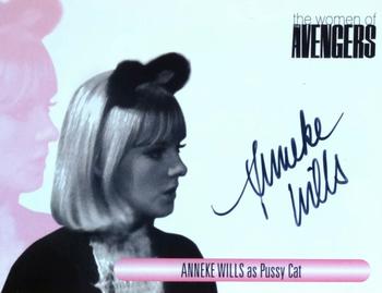 2014 Unstoppable Cards The Women of the Avengers - Autographs #WAAW Anneke Wills Front