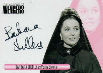 2014 Unstoppable Cards The Women of the Avengers - Autographs #WABS Barbara Shelley Front