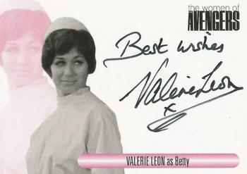 2014 Unstoppable Cards The Women of the Avengers - Autographs #WAVL Valerie Leon Front