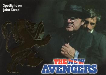 2006 Strictly Ink The New Avengers - Gold Foil #F3 Spotlight on John Steed Front