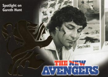 2006 Strictly Ink The New Avengers - Gold Foil #F11 Spotlight on Gareth Hunt Front