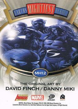 2006 Rittenhouse The Complete Avengers 1963-Present - Earth's Mightiest Heroes #MH12 David Finch / Danny Miki Back