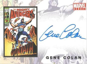 2006 Rittenhouse The Complete Avengers 1963-Present - Autographs #NNO Gene Colan Front