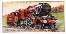 1930 Wills's Railway Locomotives #3 L.M. & S.R. High Pressure Locomotive Front
