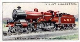 1930 Wills's Railway Locomotives #4 L.M. & S.R. Compound Express Locomotive Front