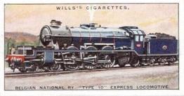 1930 Wills's Railway Locomotives #43 Belgian National Ry. 