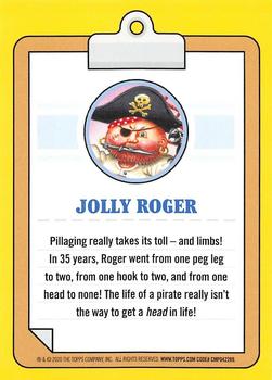 2020 Topps Garbage Pail Kids 35th Anniversary - Booger Green #14a Jolly Roger Back