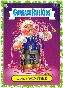 2020 Topps Garbage Pail Kids 35th Anniversary - Booger Green #20b Winey Winfred Front