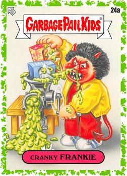 2020 Topps Garbage Pail Kids 35th Anniversary - Booger Green #24a Cranky Frankie Front