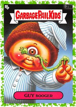 2020 Topps Garbage Pail Kids 35th Anniversary - Booger Green #29b Guy Booger Front