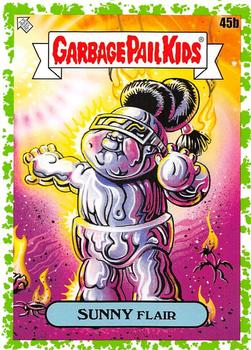 2020 Topps Garbage Pail Kids 35th Anniversary - Booger Green #45b Sunny Flair Front