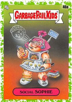 2020 Topps Garbage Pail Kids 35th Anniversary - Booger Green #46a Social Sophie Front