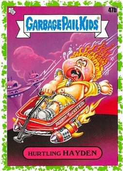 2020 Topps Garbage Pail Kids 35th Anniversary - Booger Green #47b Hurtling Hayden Front