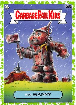 2020 Topps Garbage Pail Kids 35th Anniversary - Booger Green #59a Tin Manny Front