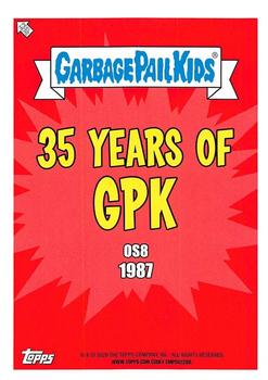 2020 Topps Garbage Pail Kids 35th Anniversary - Booger Green #63b Wally Warlock Back