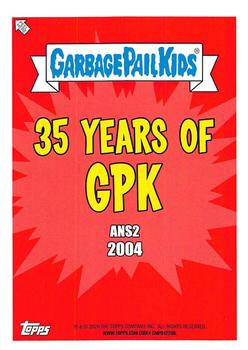 2020 Topps Garbage Pail Kids 35th Anniversary - Booger Green #72a Feeding Tim Back