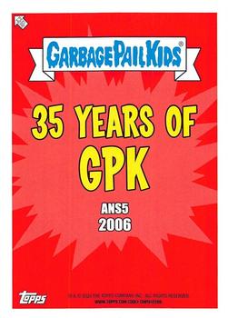 2020 Topps Garbage Pail Kids 35th Anniversary - Booger Green #75a U.F. Owen Back