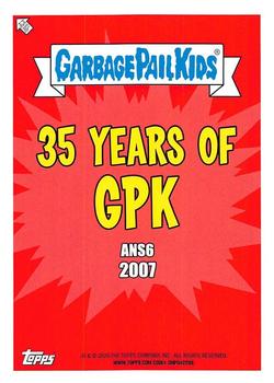 2020 Topps Garbage Pail Kids 35th Anniversary - Booger Green #76b Max Wax Back