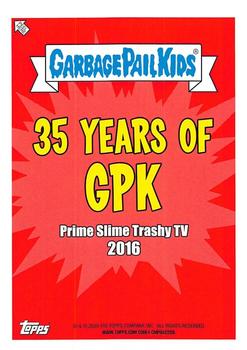 2020 Topps Garbage Pail Kids 35th Anniversary - Booger Green #83b Sightseeing Sam Back