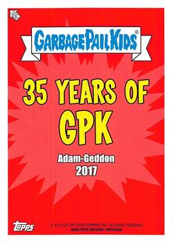 2020 Topps Garbage Pail Kids 35th Anniversary - Booger Green #84b Gunner Control Back