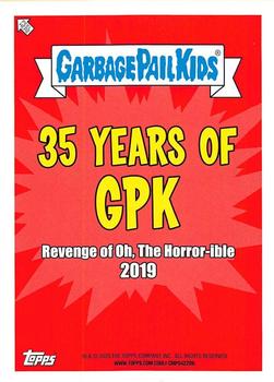 2020 Topps Garbage Pail Kids 35th Anniversary - Booger Green #89a Killer Cory Back