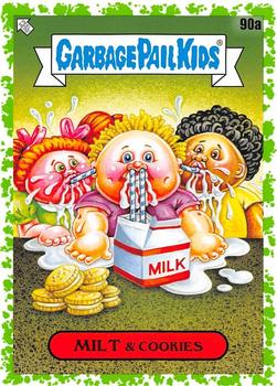2020 Topps Garbage Pail Kids 35th Anniversary - Booger Green #90a Milt & Cookies Front
