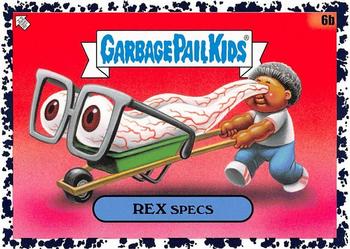 2020 Topps Garbage Pail Kids 35th Anniversary - Bruised Black #6b Rex Specs Front