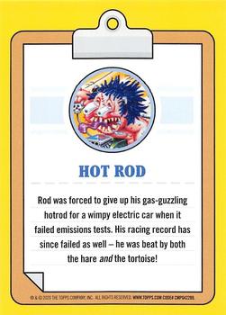 2020 Topps Garbage Pail Kids 35th Anniversary - Bruised Black #12a Hot Rod Back