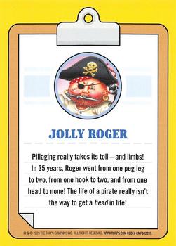 2020 Topps Garbage Pail Kids 35th Anniversary - Bruised Black #14a Jolly Roger Back