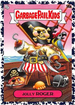 2020 Topps Garbage Pail Kids 35th Anniversary - Bruised Black #14a Jolly Roger Front