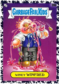 2020 Topps Garbage Pail Kids 35th Anniversary - Bruised Black #20b Winey Winfred Front