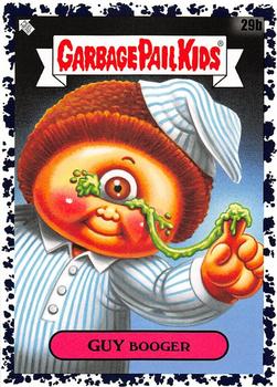 2020 Topps Garbage Pail Kids 35th Anniversary - Bruised Black #29b Guy Booger Front