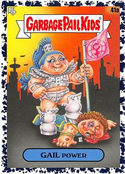 2020 Topps Garbage Pail Kids 35th Anniversary - Bruised Black #41a Gail Power Front