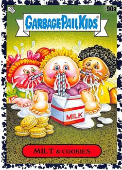 2020 Topps Garbage Pail Kids 35th Anniversary - Bruised Black #90a Milt & Cookies Front