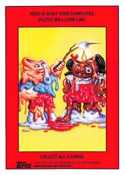 2020 Topps Garbage Pail Kids 35th Anniversary - Bruised Black #91a Tooth Les Back