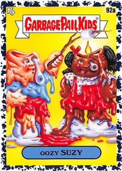 2020 Topps Garbage Pail Kids 35th Anniversary - Bruised Black #92a Oozy Suzy Front
