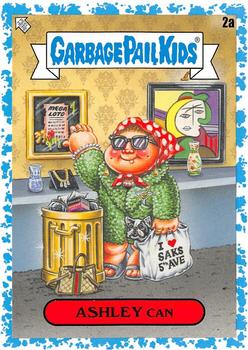 2020 Topps Garbage Pail Kids 35th Anniversary - Spit Blue #2a Ashley Can Front