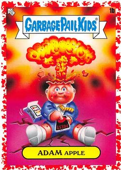 2020 Topps Garbage Pail Kids 35th Anniversary - Bloody Red Nose #1b Adam Apple Front