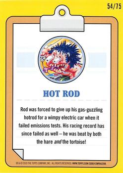 2020 Topps Garbage Pail Kids 35th Anniversary - Bloody Red Nose #12a Hot Rod Back