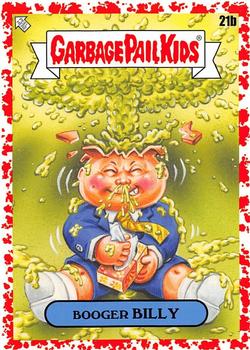 2020 Topps Garbage Pail Kids 35th Anniversary - Bloody Red Nose #21b Booger Billy Front