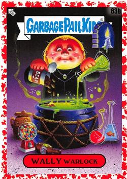 2020 Topps Garbage Pail Kids 35th Anniversary - Bloody Red Nose #63b Wally Warlock Front
